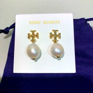 Tory Burch Pearl Drop Earring